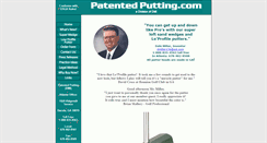 Desktop Screenshot of patentedputting.com